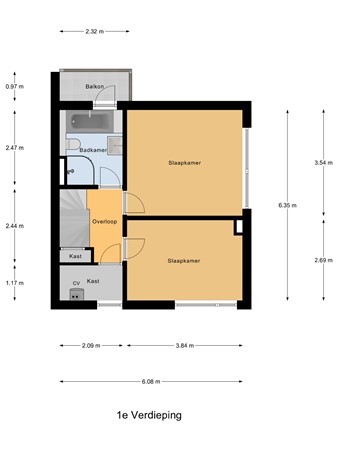 Middelberglaan 2, 6711 JH Ede - 1e_Verdieping.jpg