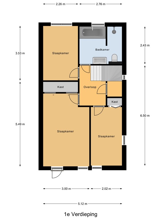 mediumsize floorplan