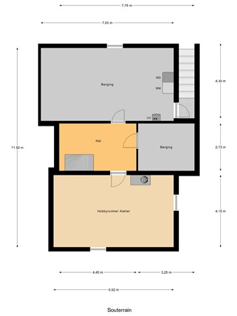 Floorplan - Eikhofweg 4, 5824 AR Holthees