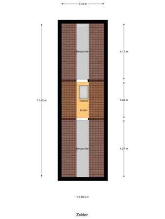 Floorplan - Eikhofweg 4, 5824 AR Holthees