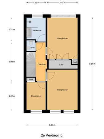 Beatrijsstraat 58, 3021 RH Rotterdam - 2e_Verdieping.jpg