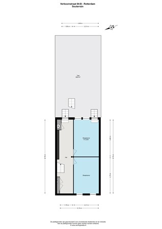 Verboomstraat 94B, 3082 JR Rotterdam - Verboomstraat 94-B - Rotterdam - Souterrain - 2D.jpg