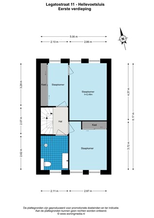 Legatostraat 11, 3223 PM Hellevoetsluis - Legatostraat 11 - Hellevoetsluis - 1e verdieping
