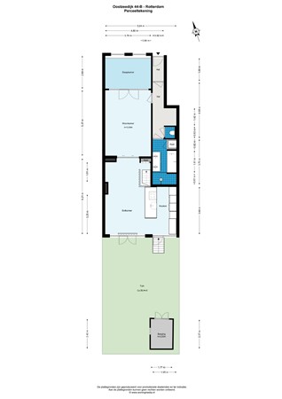 Oostzeedijk 44B, 3063 BD Rotterdam - Oostzeedijk 44-B - Rotterdam - Perceeltekening.jpg