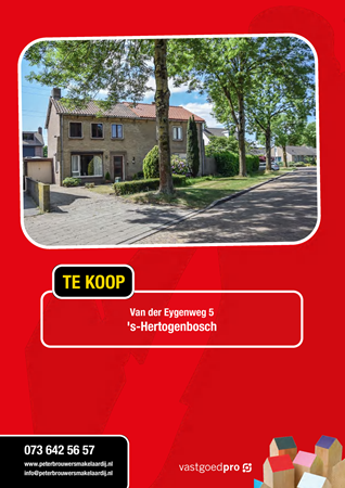 Brochure preview - Woningbrochure - Van der Eygenweg 5 - s-Hertogenbosch.pdf