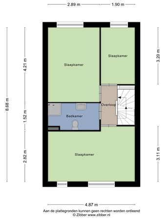 Nederkwartier 2, 5235 JJ 's-Hertogenbosch - 436560_2D_Eerste_verdieping_Nederkwartier_2_sHertogenbosch_02.jpg
