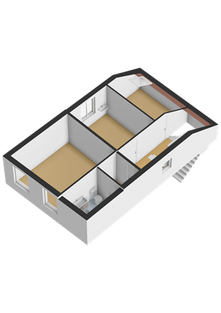 Ambyerstraat Noord 94AB, 6225 EG Maastricht - Eerste verdieping - 3D-Ambyerstraat Noord 94 A-B.png