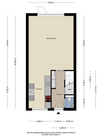 Twistvlietpad 47, 8043 HT Zwolle - Twistvlietpad 47, Zwolle PG BG.jpg