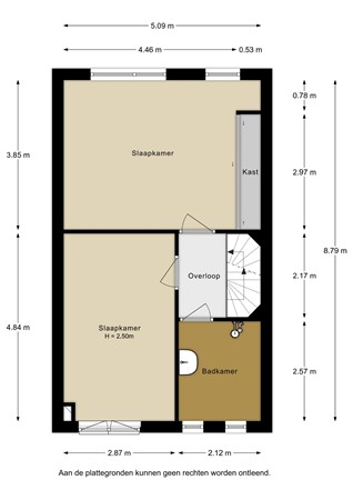 Rietvelddreef 9, 2992 HJ Barendrecht - Rietvelddreef 9 - 1e verdieping - 2D.jpg