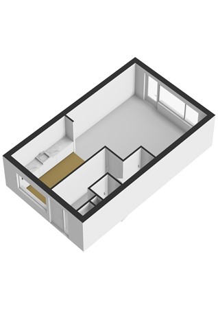 Rietvelddreef 9, 2992 HJ Barendrecht - Rietvelddreef 9 - Begane grond - 3D.jpg