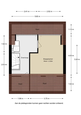 Populierenstraat 23, 3203 XK Spijkenisse - Populierenstraat 23 - 2e verdieping - 2D.jpg