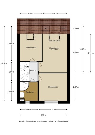 Vingerhoedskruid 6, 3191 JN Hoogvliet Rotterdam - Vingerhoedskruid 6 - 1e verdieping - 2D.jpg