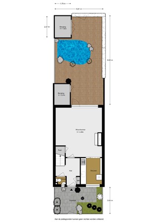 Vingerhoedskruid 6, 3191 JN Hoogvliet Rotterdam - Vingerhoedskruid 6 - Situatie - 2D.jpg