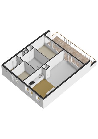 Vaargeul 178, 3224 CW Hellevoetsluis - Vaargeul 178 - 4e verdieping - 3D.jpg