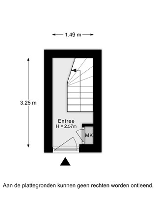 Vaargeul 178, 3224 CW Hellevoetsluis - Vaargeul 178 - 3e verdieping - 2D.jpg