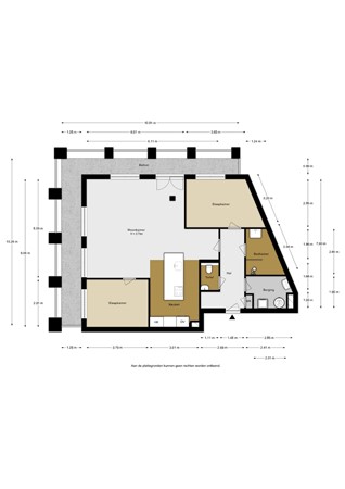Uitstraat 191, 3201 EN Spijkenisse - Uitstraat 191-Appartement - 2D.jpg