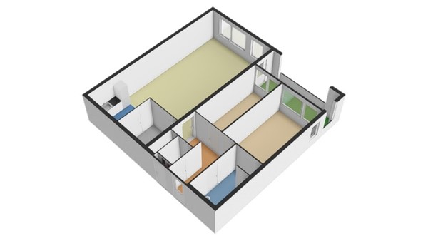 De Heerlijkheid 127, 3344 BP Hendrik-Ido-Ambacht - appartement 3D.jpg