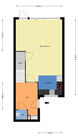 Fluitekruidstraat 16, 2971 DA Bleskensgraaf ca - begane grond.jpg
