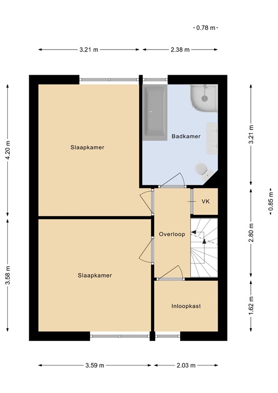 mediumsize floorplan