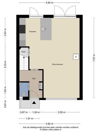 Plattegrond - Meidoorngaard 28, 5283 EL Boxtel 
