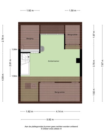 Plattegrond - Meidoorngaard 28, 5283 EL Boxtel 