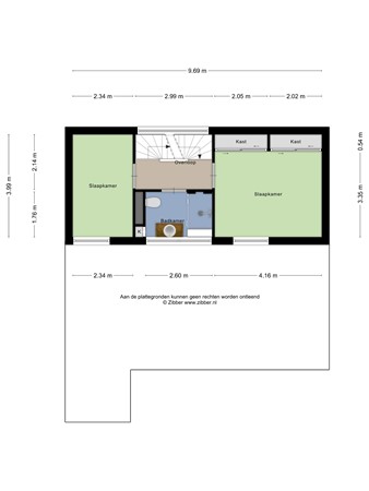 Plattegrond - Huygensstraat 145, 5283 JL Boxtel 