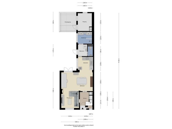 Plattegrond - Pastoor Erasstraat 9, 5281 GW Boxtel 