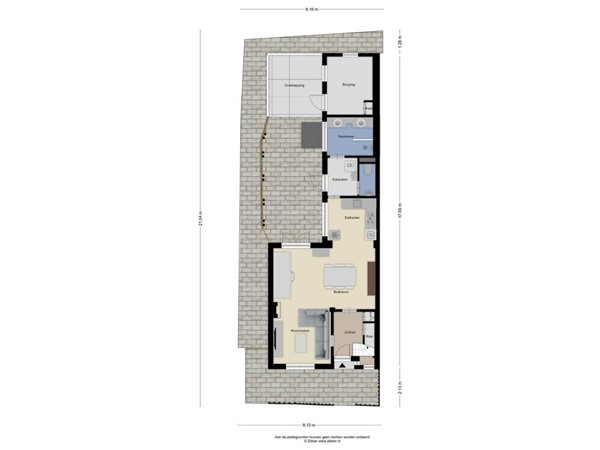 Plattegrond - Pastoor Erasstraat 9, 5281 GW Boxtel 
