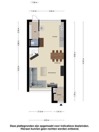 Plattegrond - Europalaan 42, 5283 AP Boxtel 