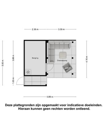 Plattegrond - Europalaan 42, 5283 AP Boxtel 