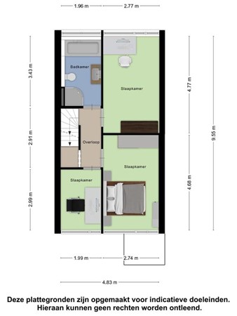 Plattegrond - Europalaan 42, 5283 AP Boxtel 