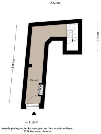 Plattegrond - Rechterstraat 11a, 5281 BS Boxtel 