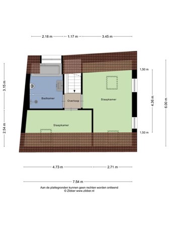 Plattegrond - Rechterstraat 11a, 5281 BS Boxtel 