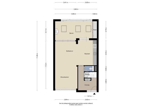 Plattegrond - Schijndelseweg 56, 5283 AE Boxtel 