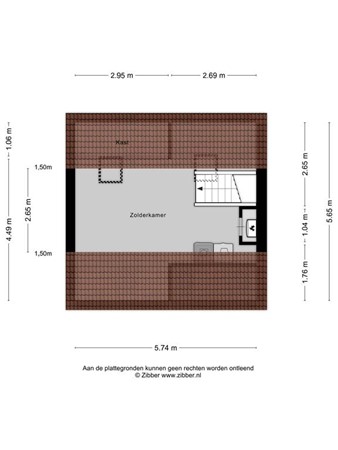 Plattegrond - Krollerbocht 27, 5298 WB Liempde 