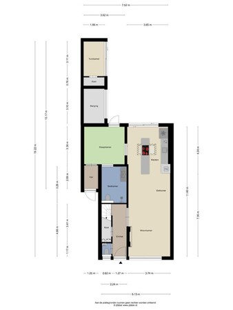 Plattegrond - Scarlattistraat 9, 5283 GV Boxtel 