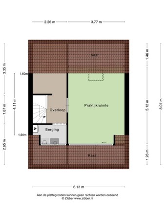 Plattegrond - Scarlattistraat 9, 5283 GV Boxtel 