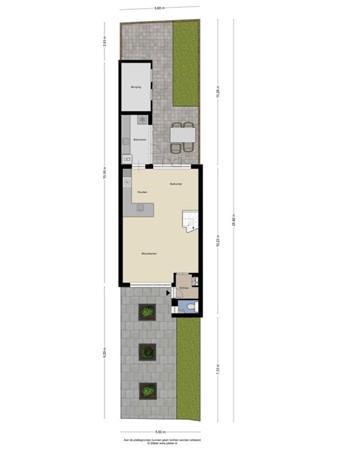 Plattegrond - De Linnenbleker 72, 5283 XT Boxtel 
