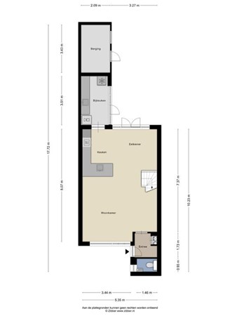 Plattegrond - De Linnenbleker 72, 5283 XT Boxtel 