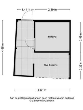 Plattegrond - Zonnegloren 15, 5283 GM Boxtel 