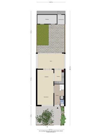 Plattegrond - Rozengaard 60, 5283 GH Boxtel 