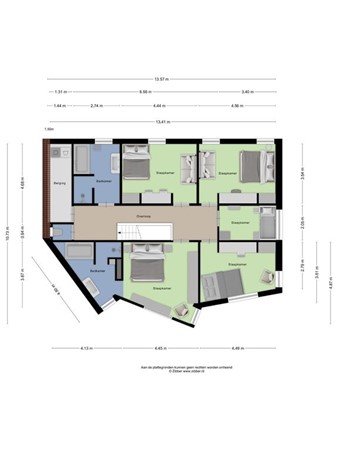 Plattegrond - Einsteinstraat 22, 5283 JE Boxtel 