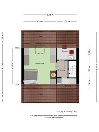 Plattegrond - Rozengaard 9, 5283 GD Boxtel 