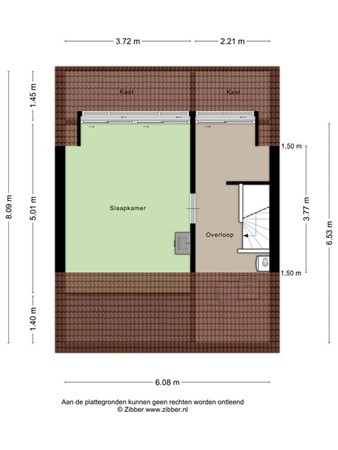 Plattegrond - Apollopad 51, 5283 KG Boxtel 