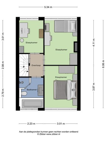 Plattegrond - De Linnenbleker 14, 5283 XS Boxtel 