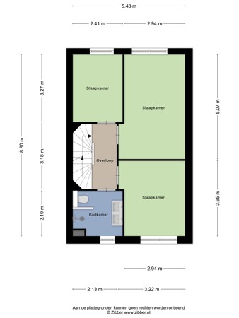 Plattegrond - Steenmarter 12, 5283 NW Boxtel 