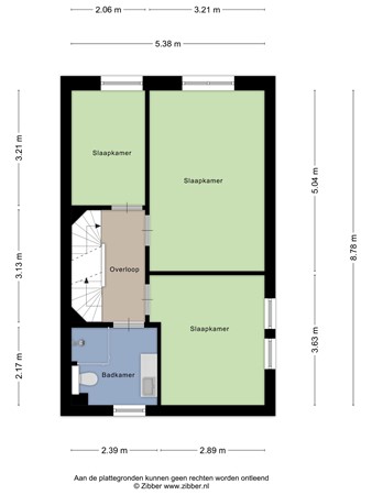 Plattegrond - Dwergotter 13, 5283 NE Boxtel 