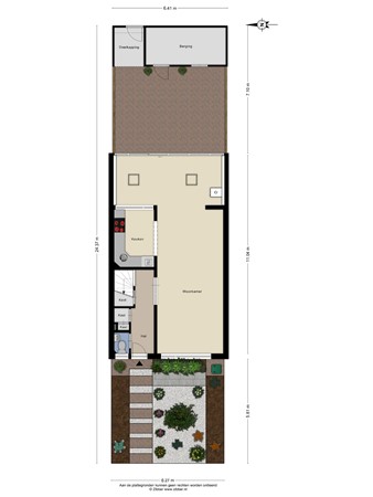 Plattegrond - Rozengaard 77, 5283 GE Boxtel 