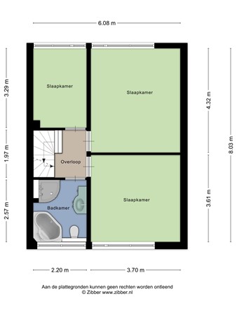 Plattegrond - Rozengaard 77, 5283 GE Boxtel 