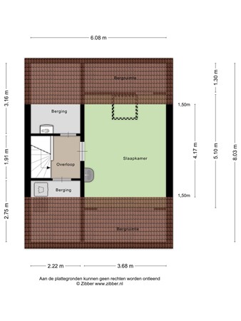 Plattegrond - Rozengaard 77, 5283 GE Boxtel 
